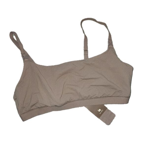 Nwt Inlyric Nursing Bra Sz M. Brown Purple #3 - Picture 1 of 3